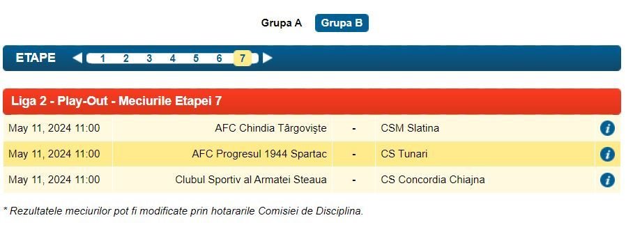 FRF a anuțat programul pentru a doua parte a sezonului Ligii 2. Ce program va avea CSA Steaua_7