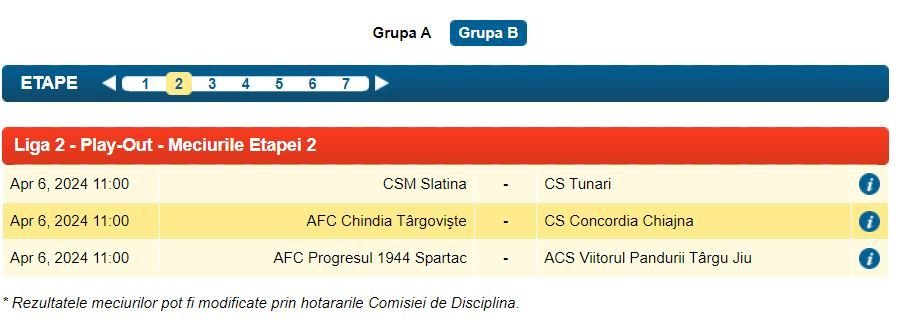 FRF a anuțat programul pentru a doua parte a sezonului Ligii 2. Ce program va avea CSA Steaua_14