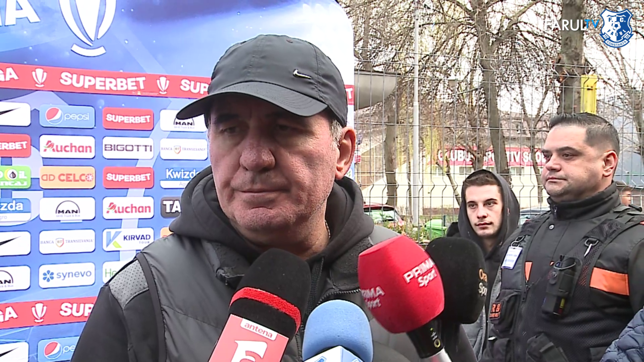Farul a pierdut cu o echipă din Liga 3! Reacția lui Gică Hagi