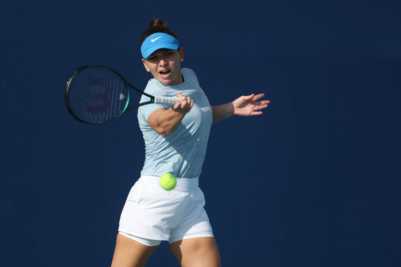 Primele impresii ale Simonei Halep după revenirea pe terenul de tenis la Miami Open: 