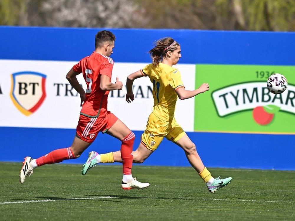România U17 - Țara Galilor U17, cu gol direct din corner marcat de un jucător de la FCSB, s-a încheiat! Micii tricolori nu au făcut față galezilor la Buftea_8