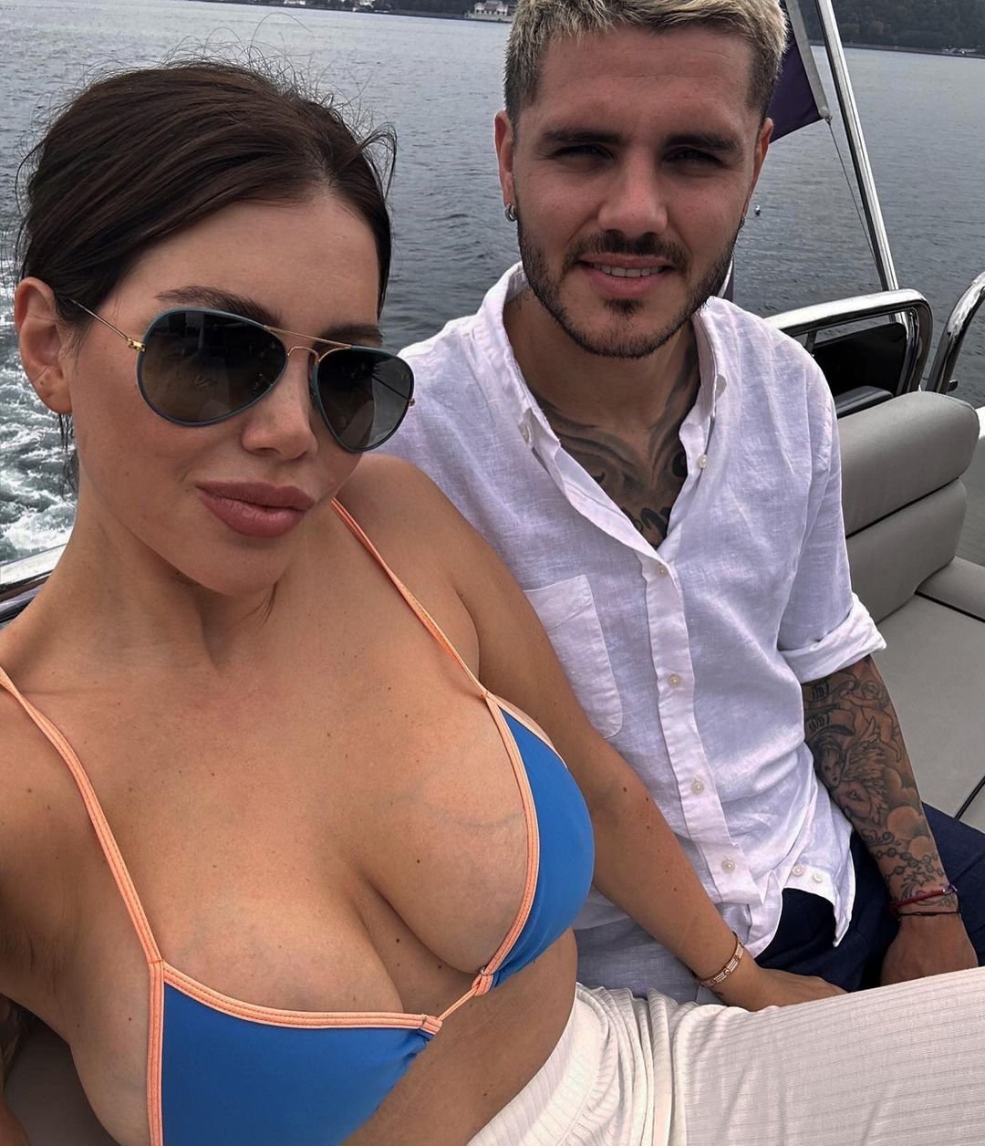 A urcat în ringul de box în cea mai excentrică ținută, iar secvențele sunt încendiare. Cum s-a lăsat filmată Wanda Nara_60