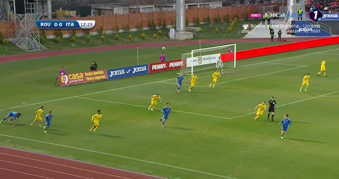 Rom&acirc;nia U20 - Italia U20 0-0 &icirc;n Elite League ! Scor alb scos de micii tricolori pe arena Eugen Popescu