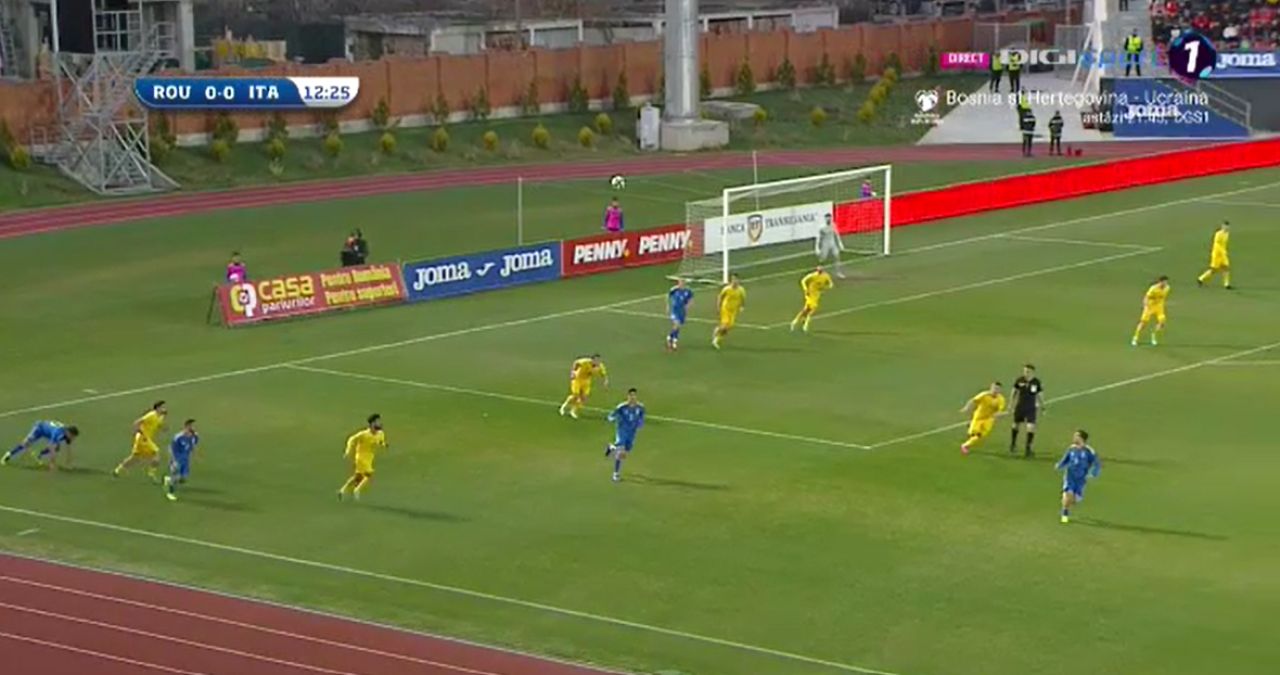 România U20 - Italia U20 0-0 în Elite League ! Scor alb scos de micii