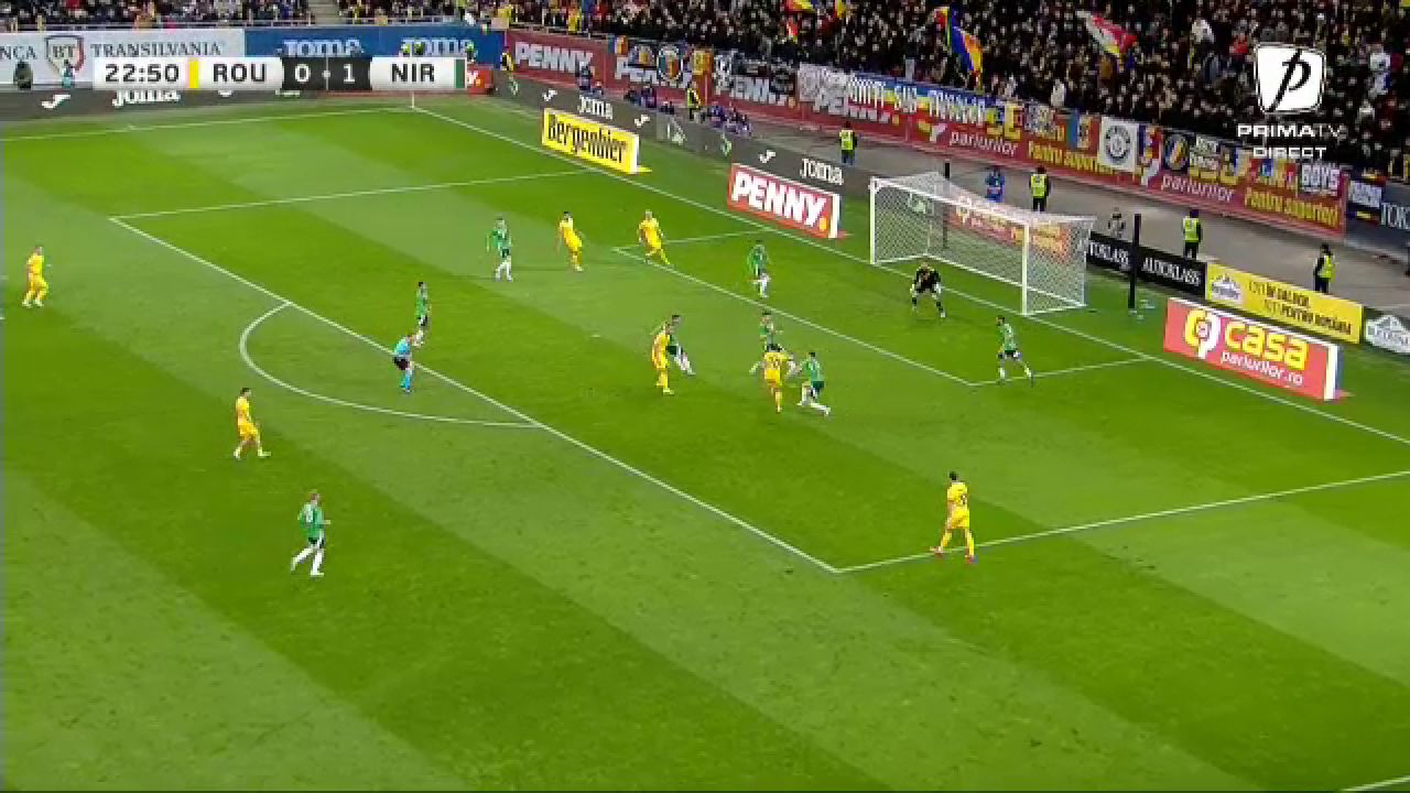 România - Irlanda de Nord 1-1!