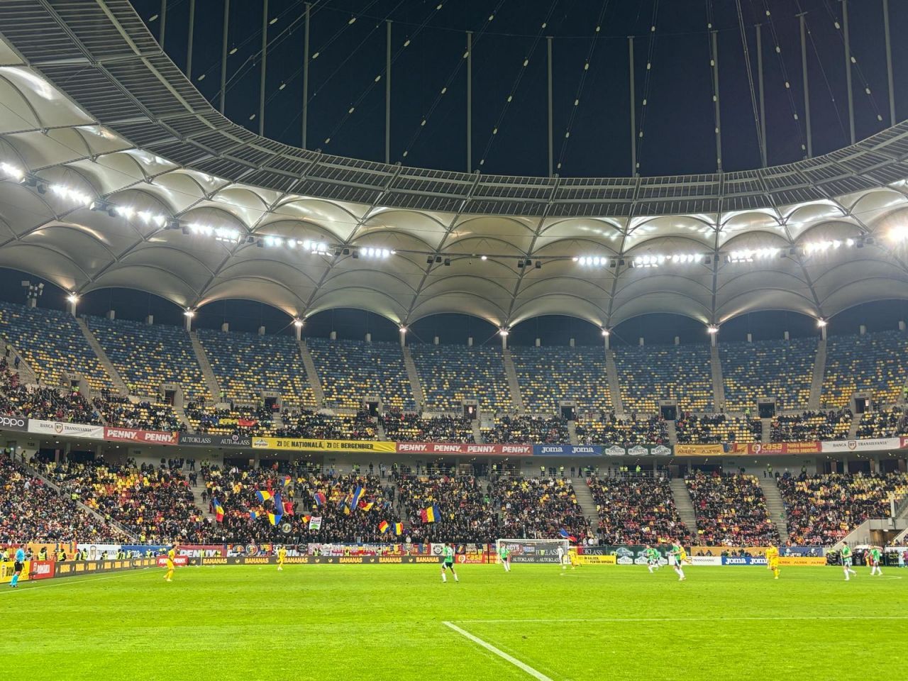Câți fani au asistat la meciul dintre România și Irlanda de Nord, pe Arena Națională_1