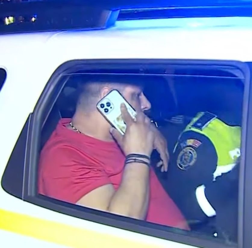 Reacție dură după ce Ionel Ganea a fost urcat în mașina Poliției: 