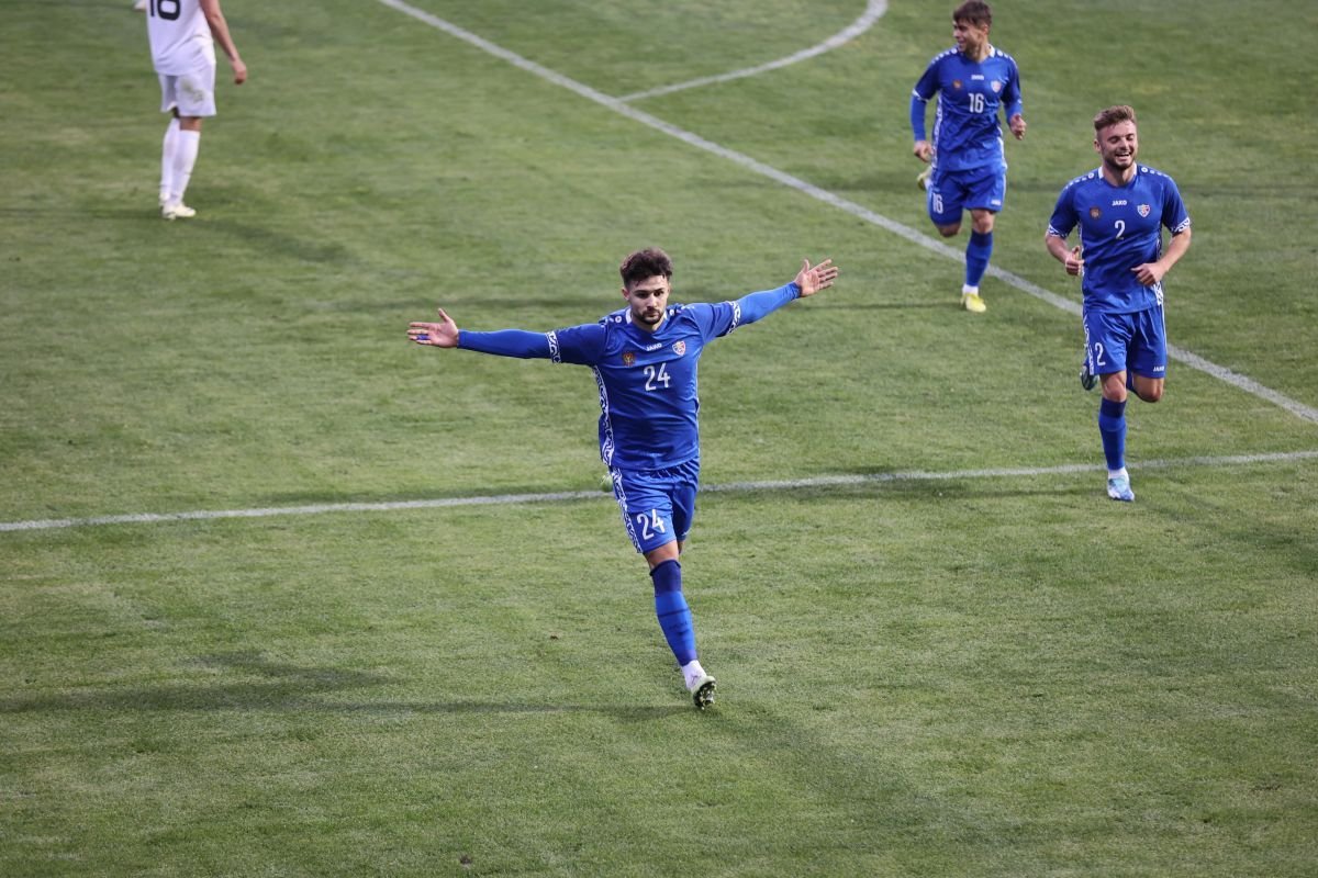 Gol senzațional din foarfecă al lui Vitalie Damașcan în Macedonia - Moldova, naționale cu 18 foști sau actuali jucători din Superliga României!_2