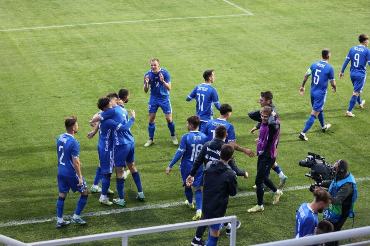 Gol senzațional din foarfecă al lui Vitalie Damașcan în Macedonia - Moldova, naționale cu 18 foști sau actuali jucători din Superliga României!_3