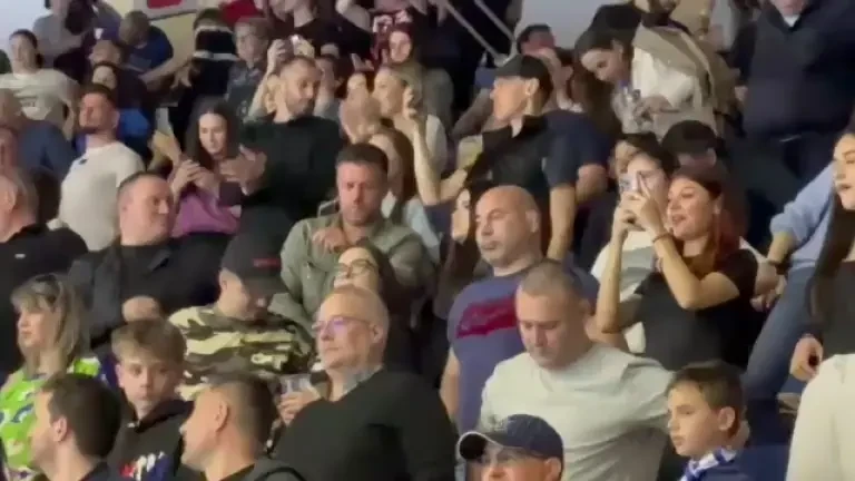 Mihai Pintilii a fost prezent la meciul CSM București - Krim (24/03/2024)