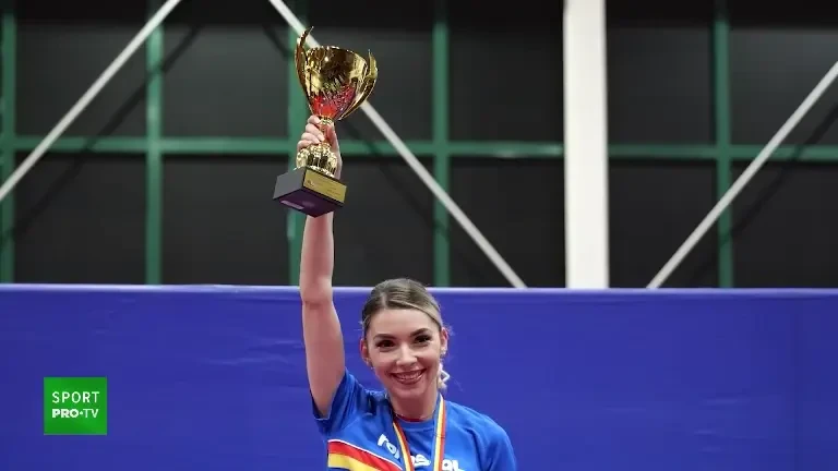 Bernadette Szocs, interviu după Naționalele de tenis de masă (25.03.2024)