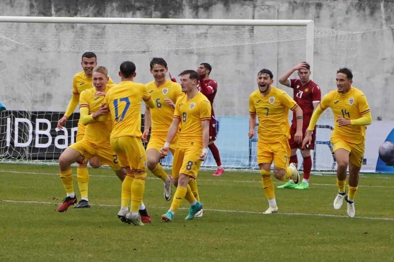 Regele Mihai! Armenia U21 - România U21 0-1, cu un gol superb al lui Cristian Mihai în '89! Cât chin, dar suntem momentan pe locul 1 în grupa pentru EURO_1