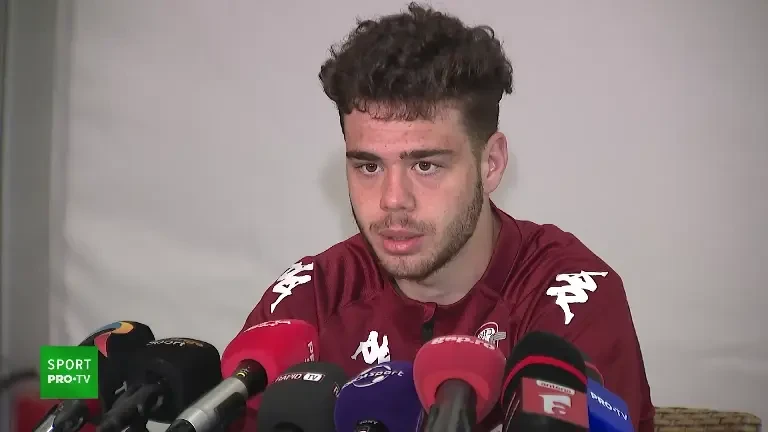 Andrei Borza, înainte de Universitatea Craiova - Rapid (28/03/2024)