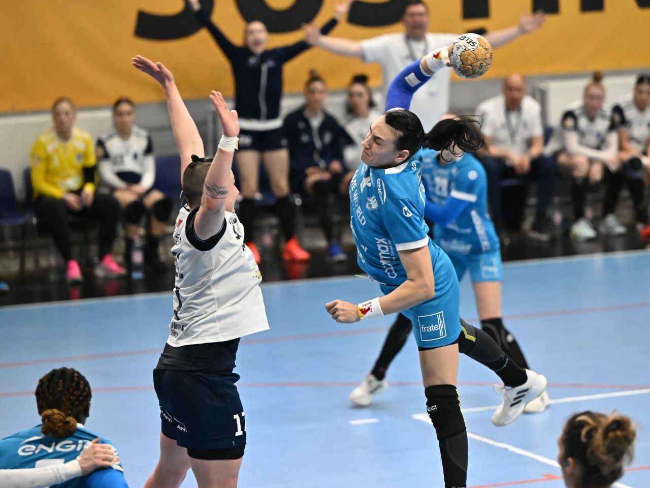 Surpriză uriașă la handbal! Cu Neagu în teren, CSM București a remizat pe teren propriu. Ce s-a întâmplat cu Dunărea Brăila_3