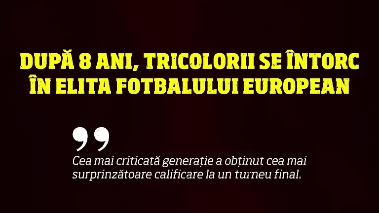EURO 2024 | &ldquo;&Icirc;n inima Naționalei &ndash; Din vestiar p&acirc;nă &icirc;n Germania&rdquo; (30.03.2024)