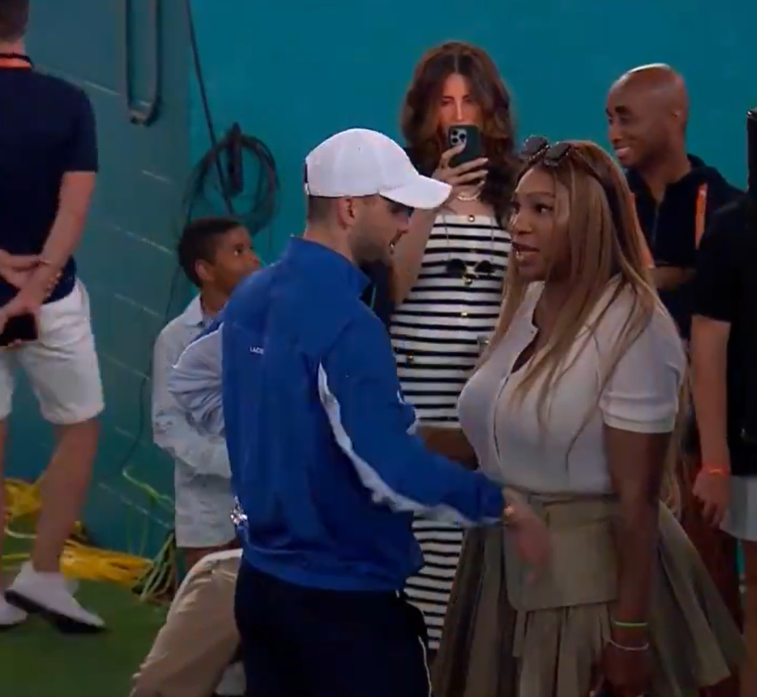 Serena Williams, față în față cu fostul iubit! Cum au fost surprinși la Miami Open_10
