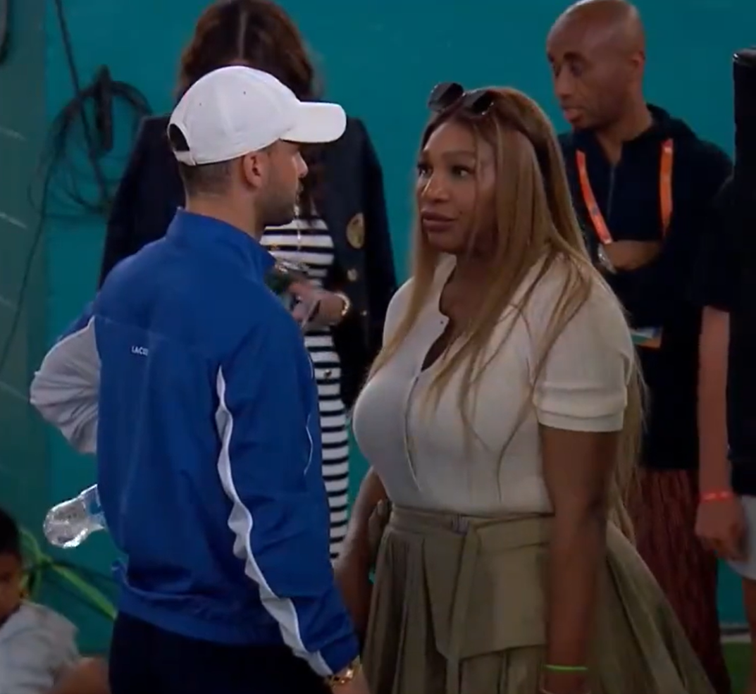 Serena Williams, față în față cu fostul iubit! Cum au fost surprinși la Miami Open_16