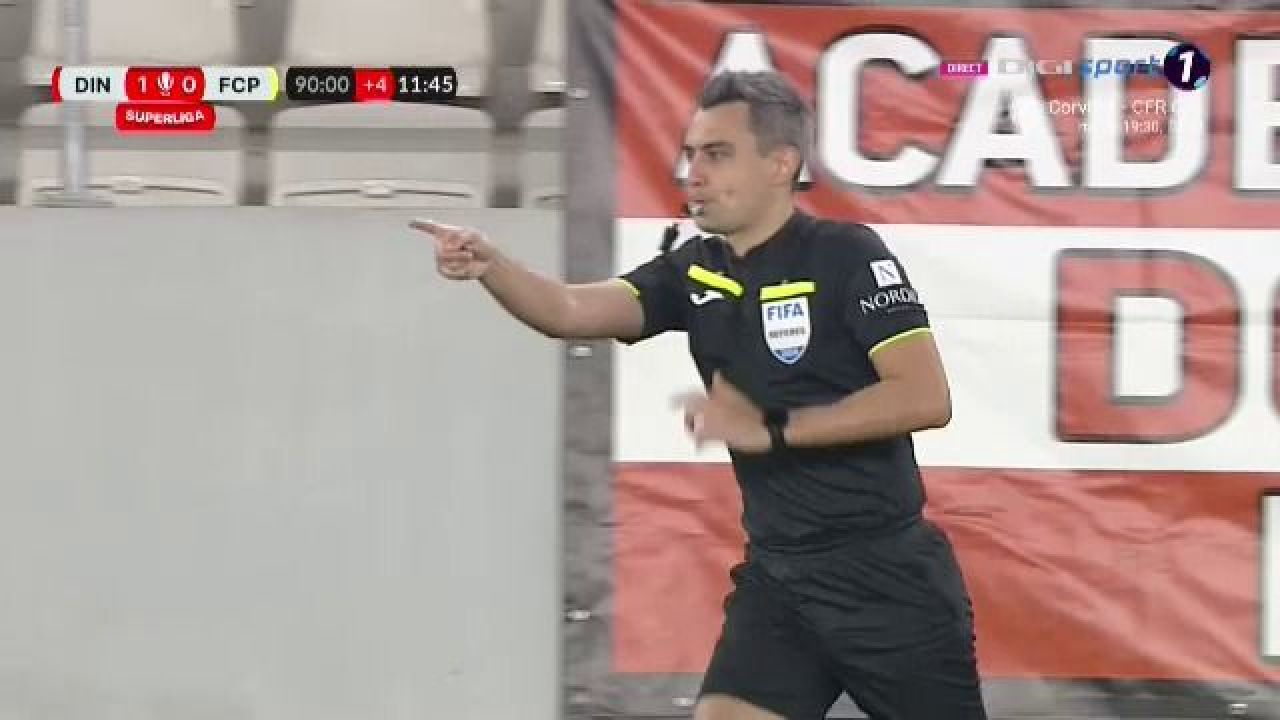 Nu e păcăleală de 1 aprilie! Cât a durat analiza VAR la meciul dintre Dinamo și Petrolul_1