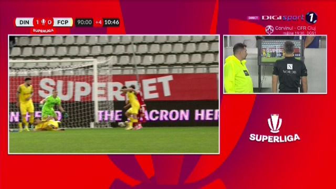 Nu e păcăleală de 1 aprilie! Cât a durat analiza VAR la meciul dintre Dinamo și Petrolul_3
