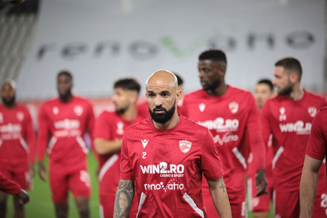 Gabriel Moura a marcat primul său gol în România, dar Dinamo a făcut doar egal: