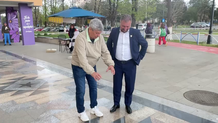 Ca la Hollywood! Cum arată ”Walk of Fame”-ul de la Hunedoara. Mircea Lucescu a venit să-l vadă cu ochii săi_8
