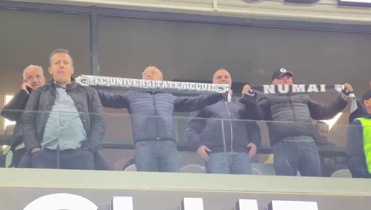 Emil Boc jubilează după calificarea lui ”U” Cluj în semifinalele Cupei României!_2