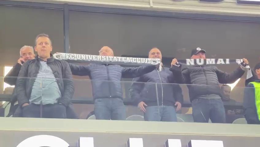 Emil Boc jubilează după calificarea lui ”U” Cluj în semifinalele Cupei României!_1