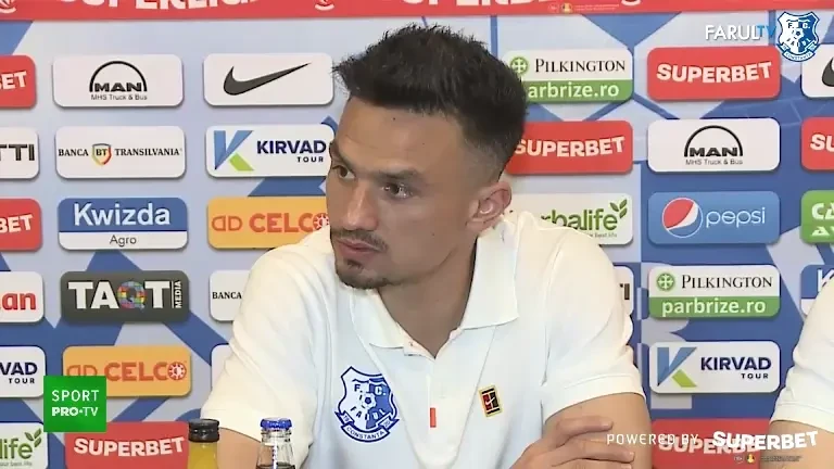 Conferință Farul Constanța, înaintea duelului cu Sepsi OSK (04/04/2024)