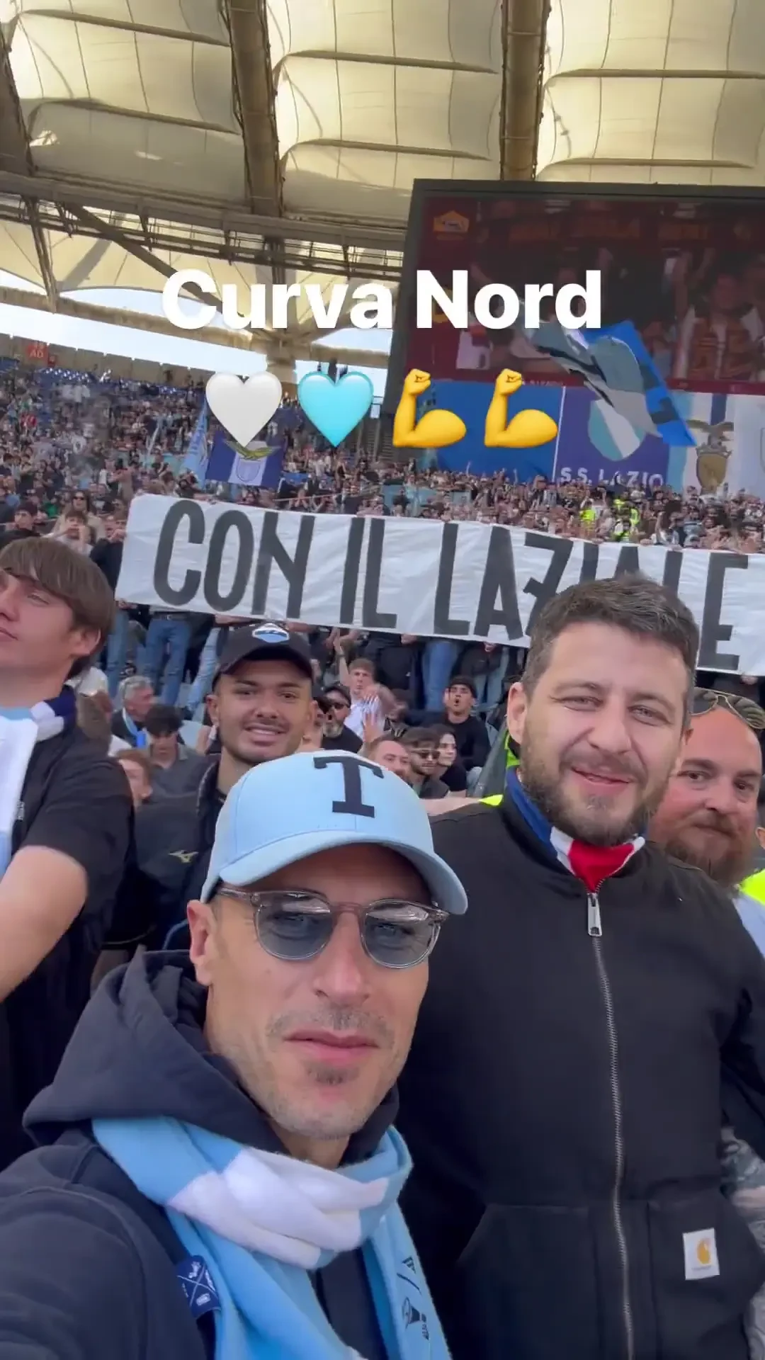 Stefan Radu, prezent la Derby-ul de Roma