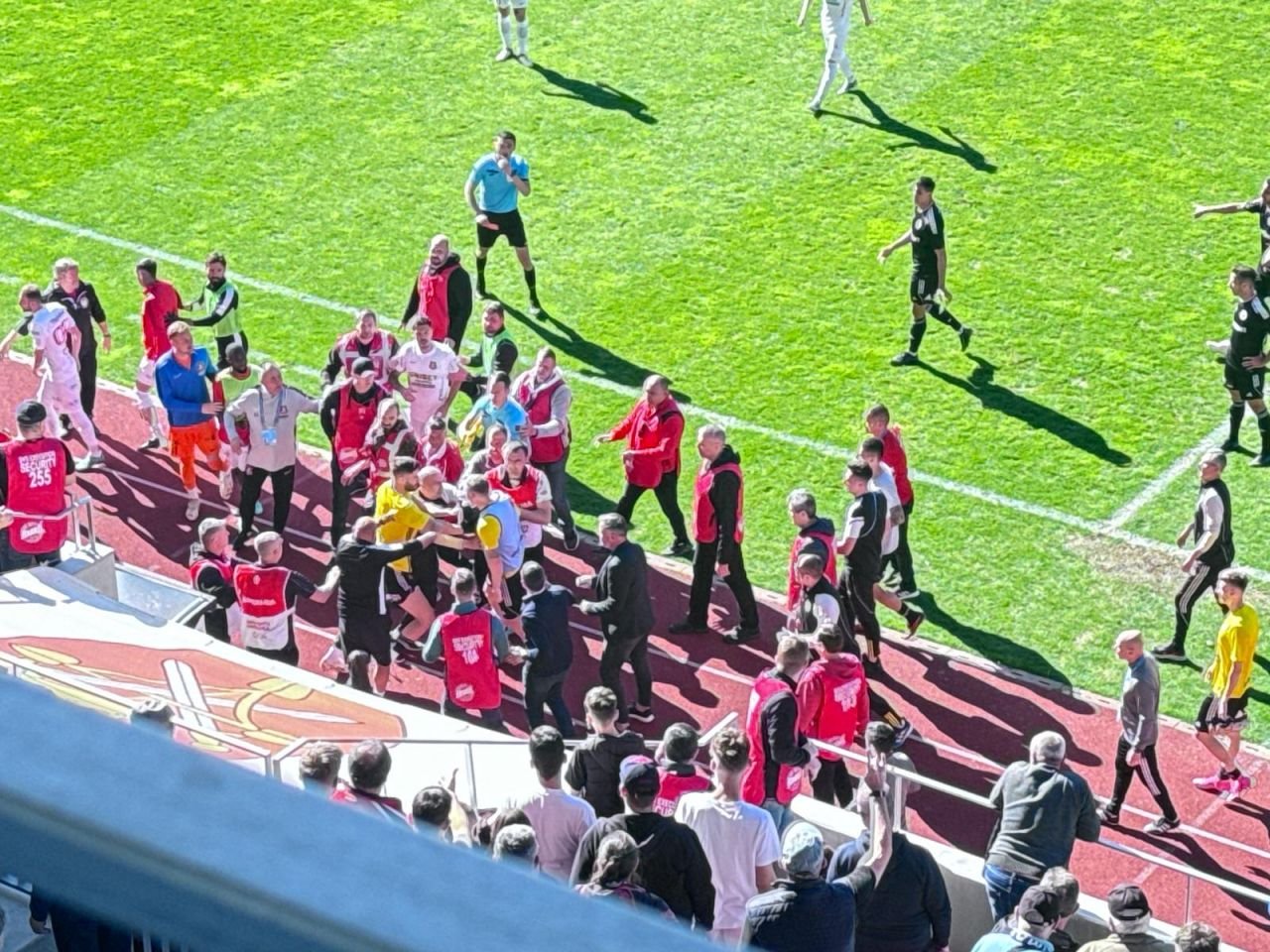 S-au încins spiritele la Sibiu! Hermannstadt - U Cluj a fost aproape să se încheie cu o bătaie_38