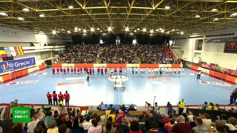 România - Grecia (PRO ARENA), primele 5 minute (07/04/2024)