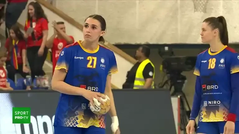 România - Grecia (PRO ARENA), primele 5 minute din repriza a doua (07/04/2024)