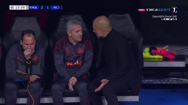 Cum a fost surprins Pep Guardiola, după ce Real Madrid a marcat de două ori în două minute cu Manchester City_2