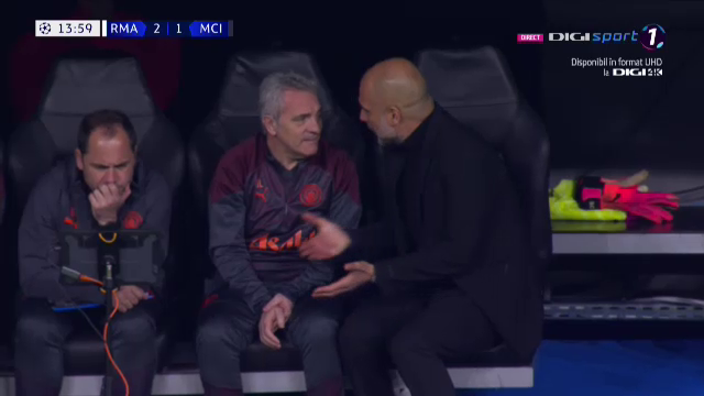 Cum a fost surprins Pep Guardiola, după ce Real Madrid a marcat de două ori în două minute cu Manchester City_3
