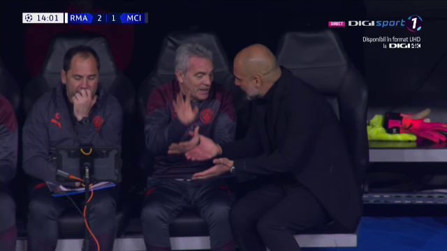 Cum a fost surprins Pep Guardiola, după ce Real Madrid a marcat de două ori în două minute cu Manchester City_5