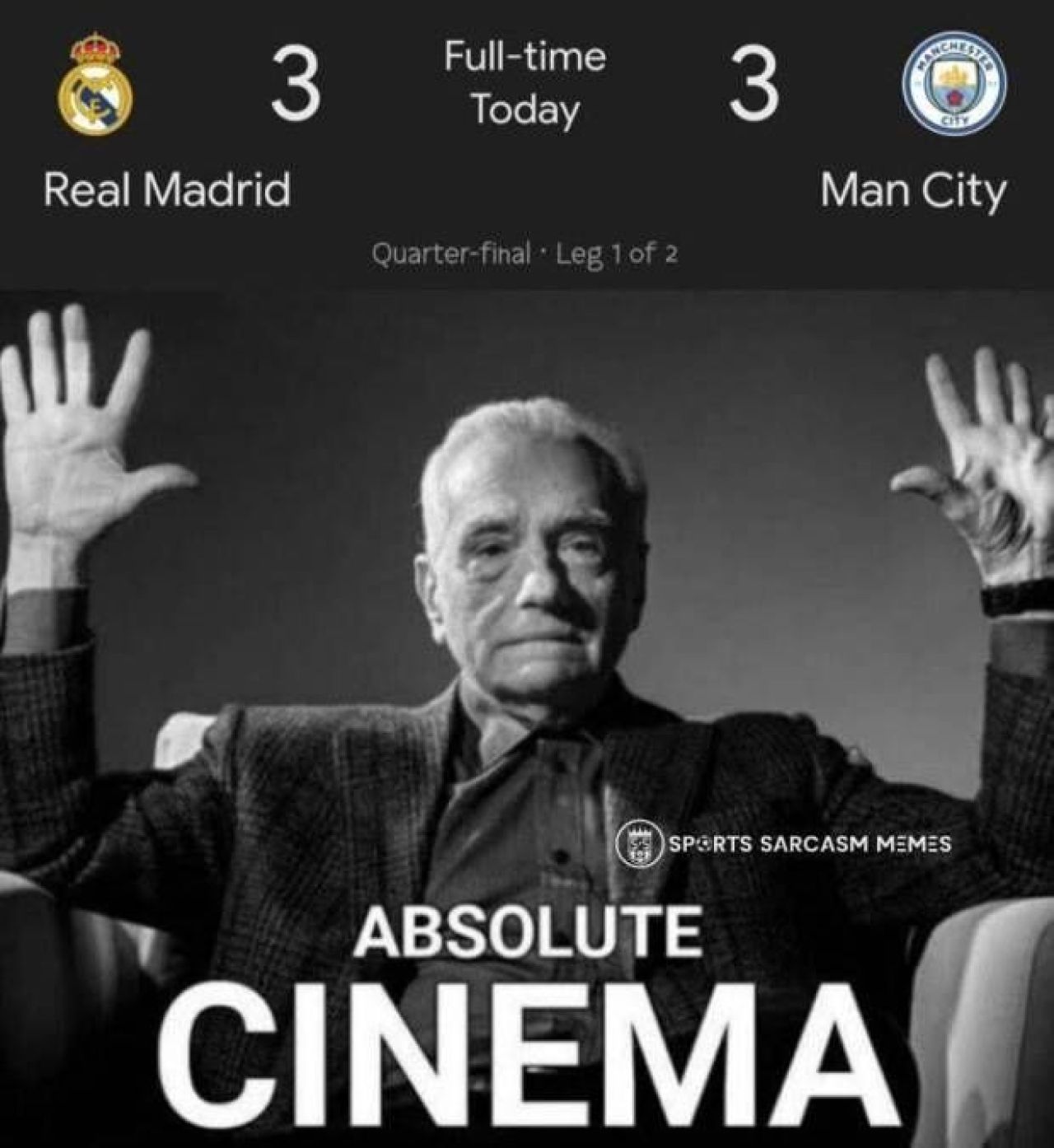 Starul luat ”la țintă” după Real Madrid - Manchester City! Meme-urile apărute după ”thriller-ul” din Champions League_5