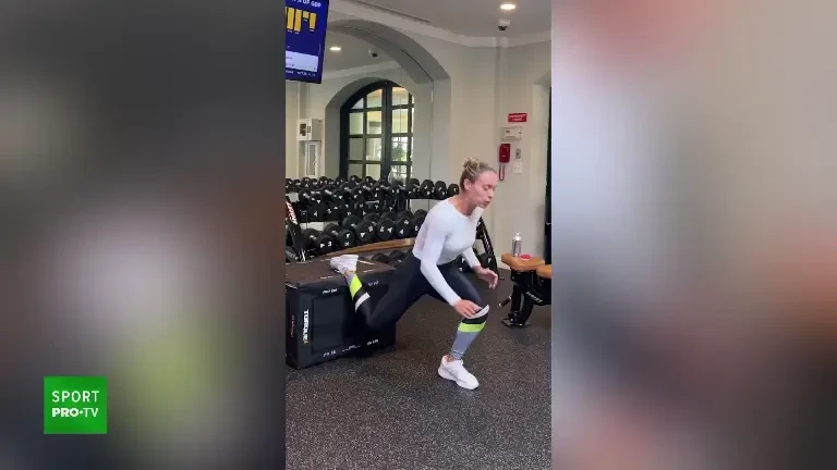 Vrea să bată Ucraina de una singură! Cum se antrenează Ana Bogdan, prima rachetă a Rom&acirc;niei, &icirc;nainte de baraj