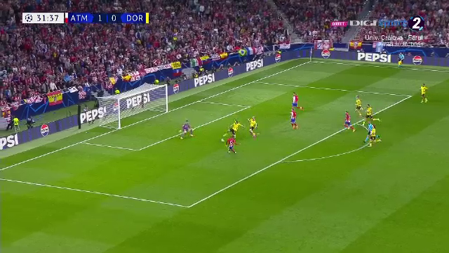 Atletico Madrid - Borussia Dortmund 2-1! Echipa lui Moldovan a învins și e favorită la calificarea în semifinale. Nemții puteau egala la ultima fază_5