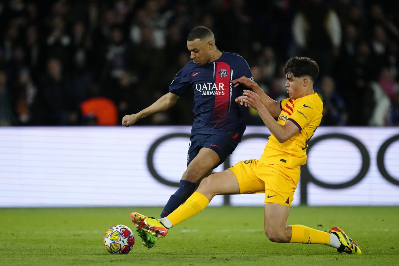 Record în Champions League pentru Pau Cubarsi, puștiul-minune din defensiva Barcelonei, în victoria 3-2 cu PSG_1