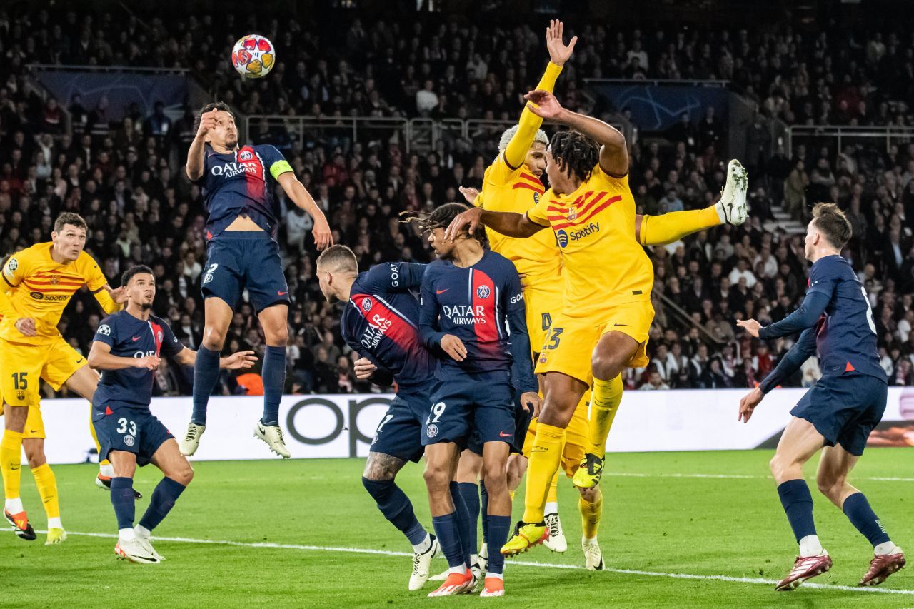 Marquinhos a devenit, la doar 29 de ani, numărul 1 din istorie la PSG! Ce performanță a atins fundașul brazilian în meciul cu FC Barcelona_3