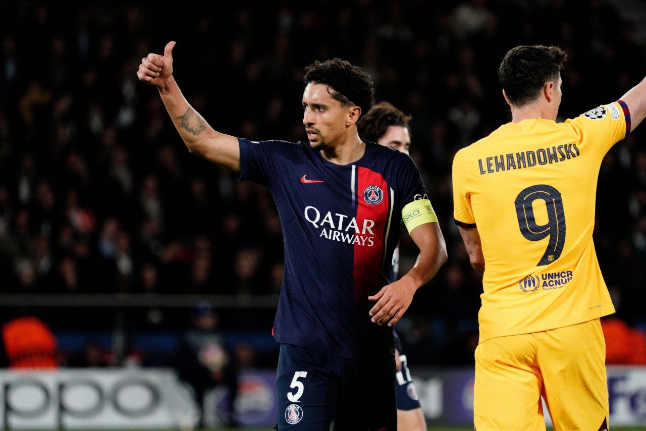 Marquinhos a devenit, la doar 29 de ani, numărul 1 din istorie la PSG! Ce performanță a atins fundașul brazilian în meciul cu FC Barcelona_6