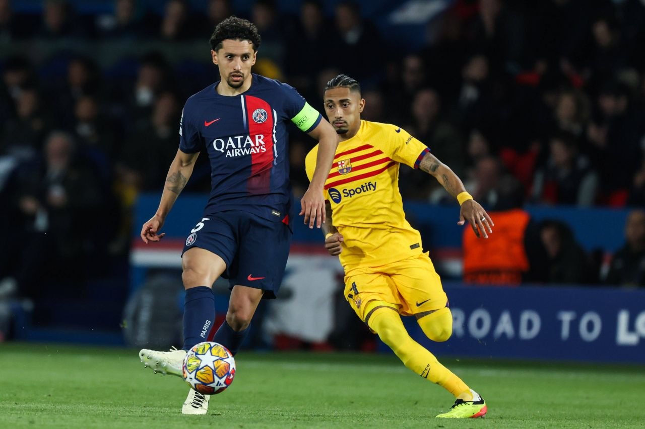 Marquinhos a devenit, la doar 29 de ani, numărul 1 din istorie la PSG! Ce performanță a atins fundașul brazilian în meciul cu FC Barcelona_10