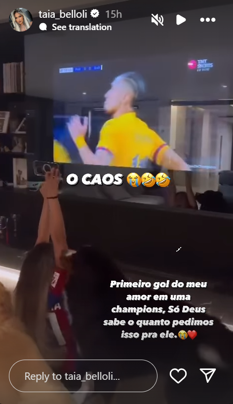 Reacție de milioane a frumoasei partenere a lui Raphinha după golurile reușite de brazilian în meciul cu PSG_2