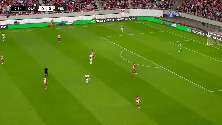Olympiakos - Fenerbahce 1-0: GOL Fortounis (Pro Arena VOYO)