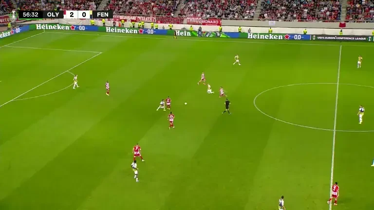 Olympiakos - Fenerbahce 3-0: GOL Chiquinho (Pro Arena VOYO)