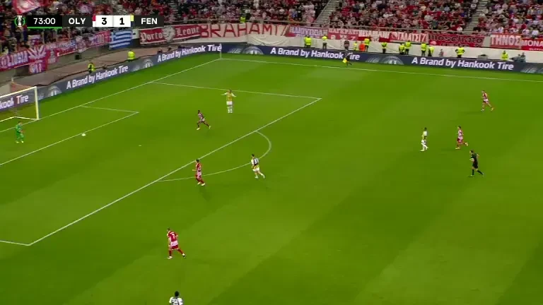 Olympiakos - Fenerbahce 3-2: GOL Kahveci (Pro Arena VOYO)