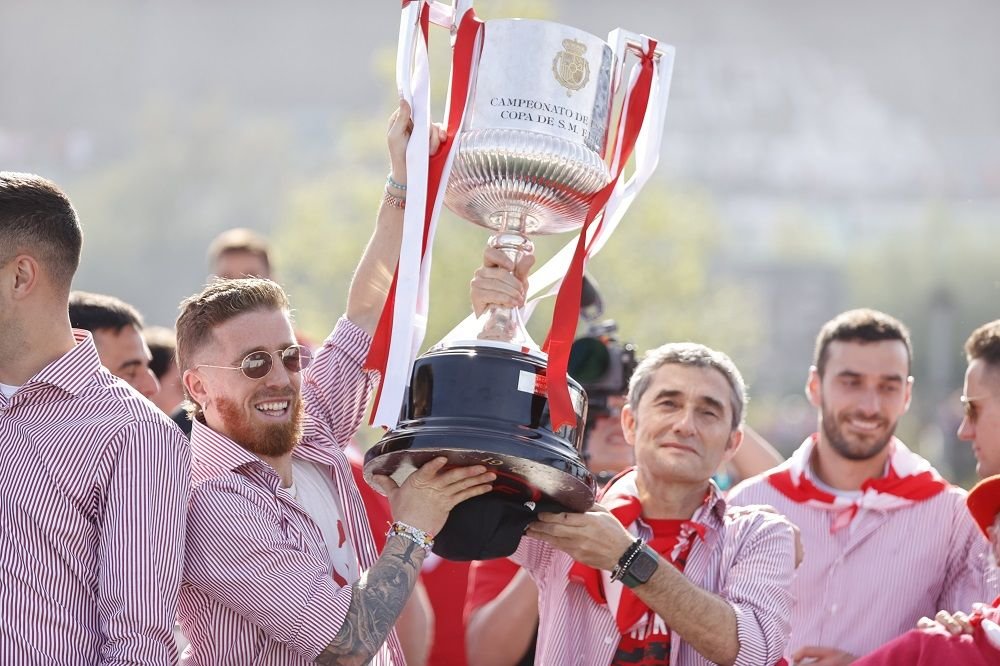 Imagini fabuloase la Bilbao, peste 1 milion de oameni au sărbătorit câștigarea Cupei Spaniei de Athletic, simbolul Țării Bascilor!_6