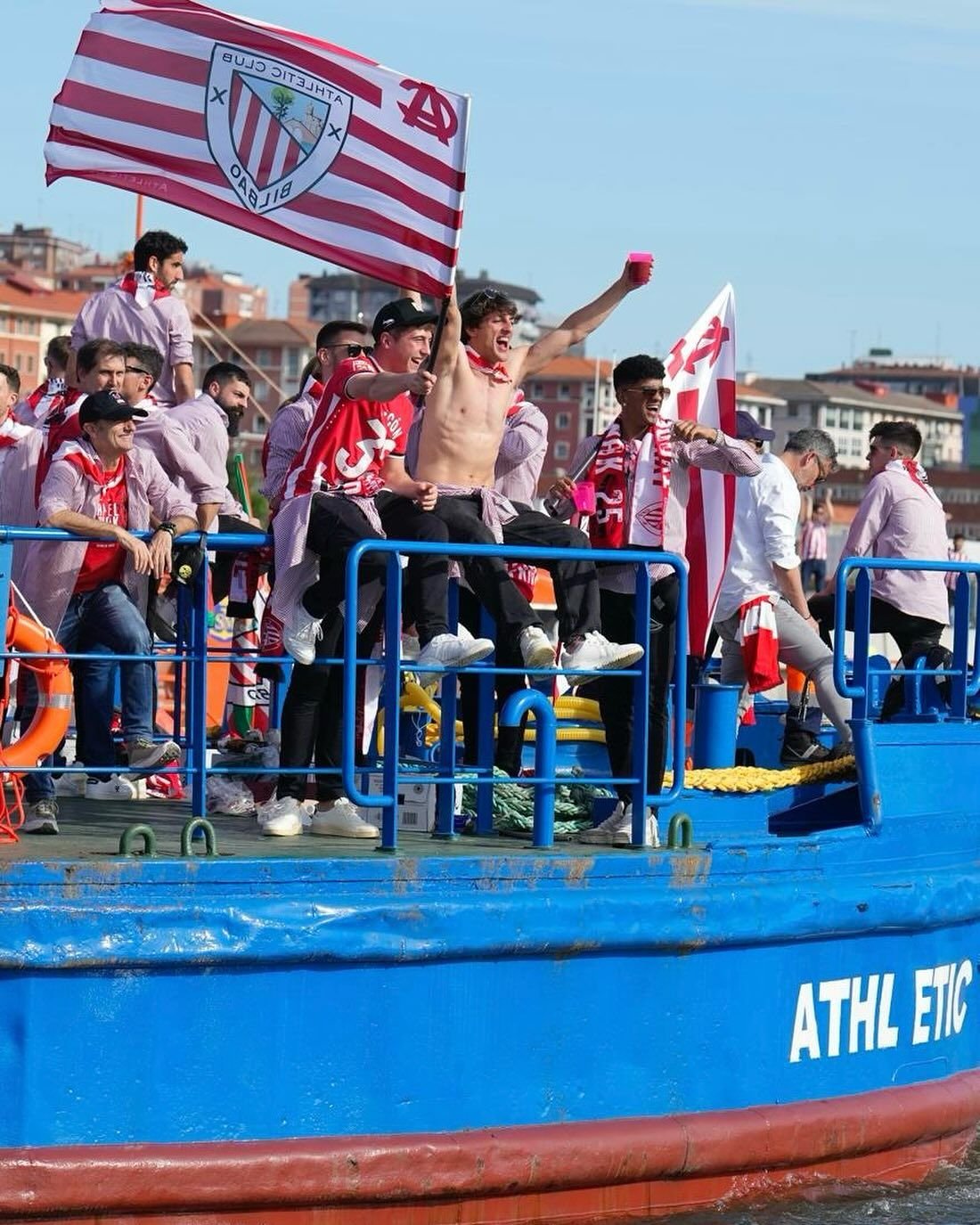 Imagini fabuloase la Bilbao, peste 1 milion de oameni au sărbătorit câștigarea Cupei Spaniei de Athletic, simbolul Țării Bascilor!_17