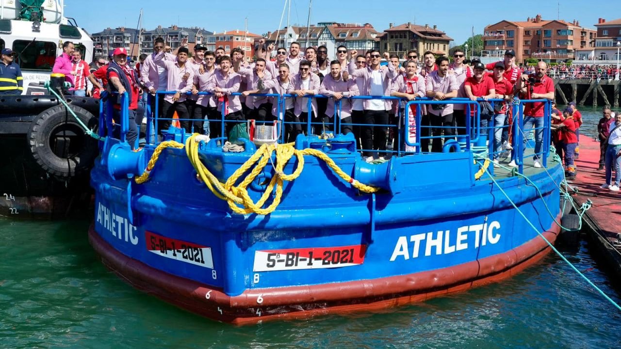 Imagini fabuloase la Bilbao, peste 1 milion de oameni au sărbătorit câștigarea Cupei Spaniei de Athletic, simbolul Țării Bascilor!_27