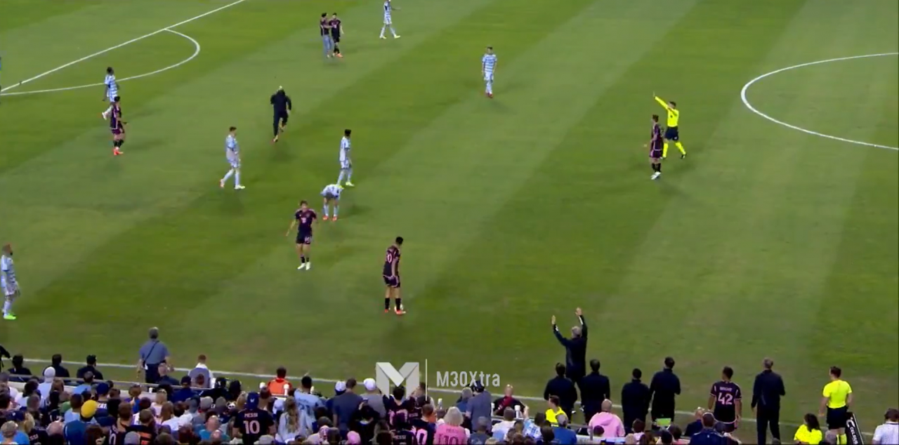 ”E mai rapid decât Mbappe!” Bodyguard-ul lui Messi impresionează din nou! A traversat terenul în mai puțin de cinci secunde_16